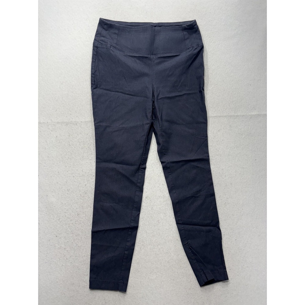 Worthington Pants Womens 8 Blue Ponte Skinny Jegging Pull On Stretch Casual